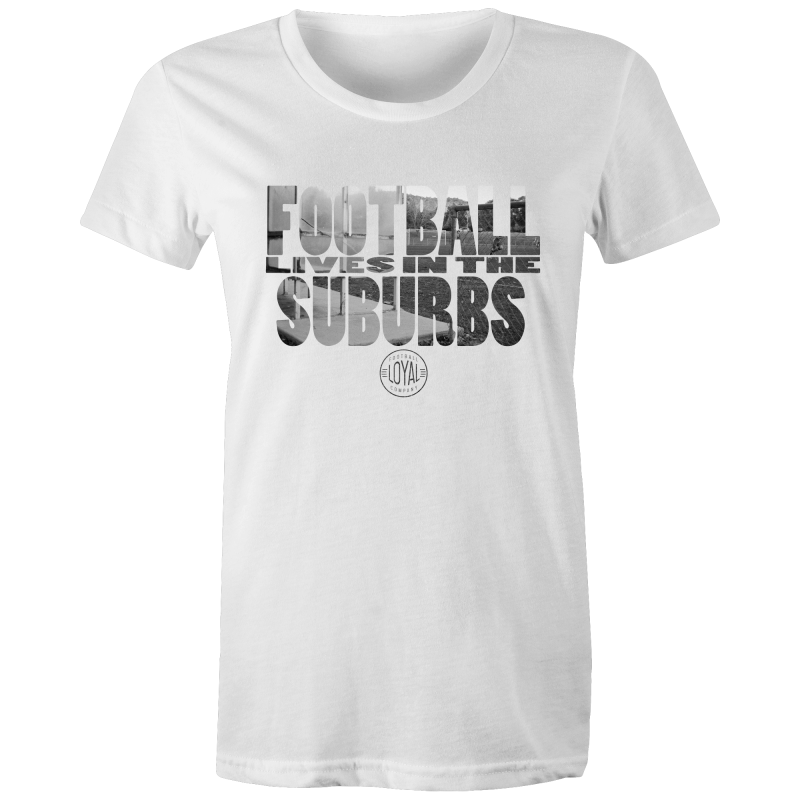 Matchday Four Womens T-Shirt - Football Lives in the Suburbs