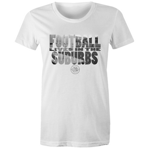 Matchday Four Womens T-Shirt - Football Lives in the Suburbs